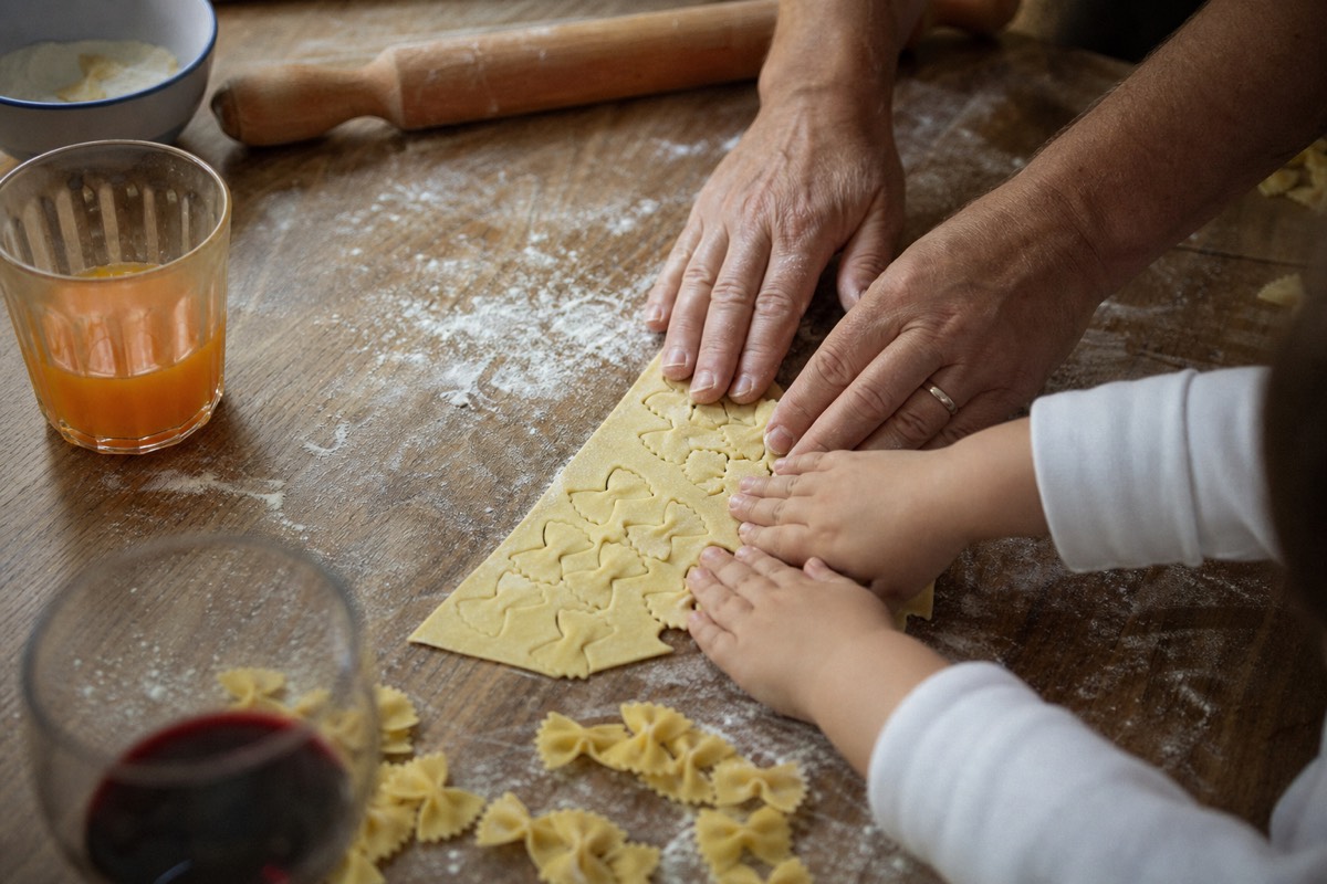 Family Class: Fresh Pasta & Tiramisu