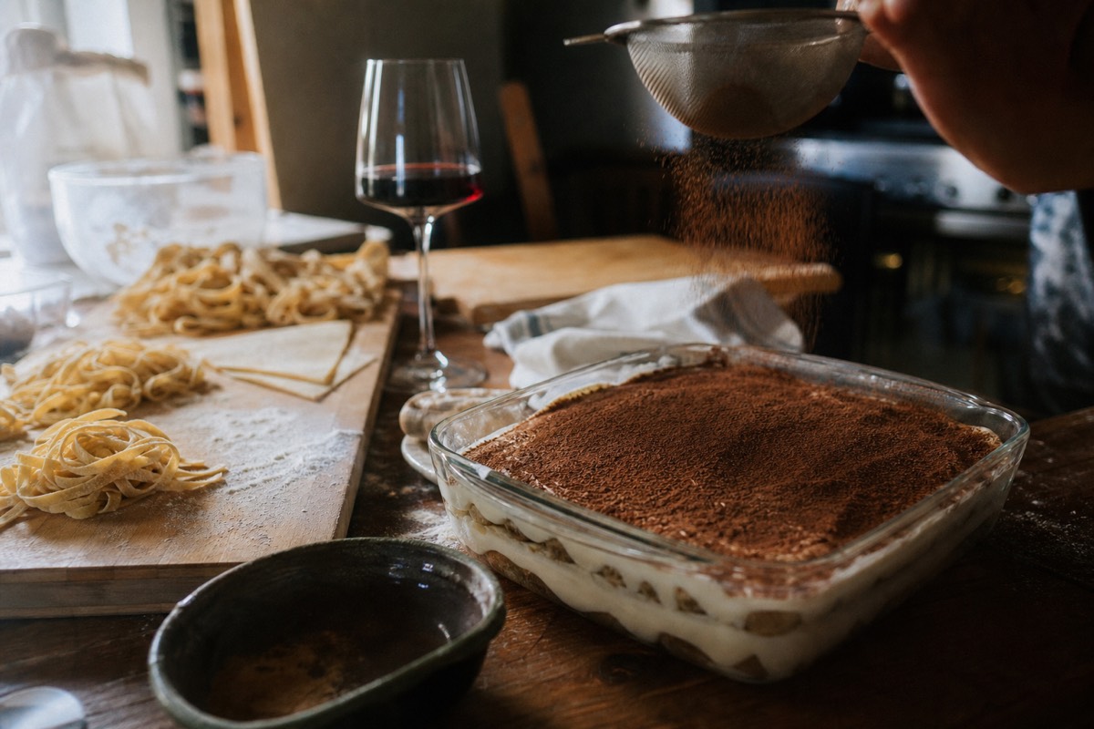 Pasta & Tiramisu Class with Unlimited Wine
